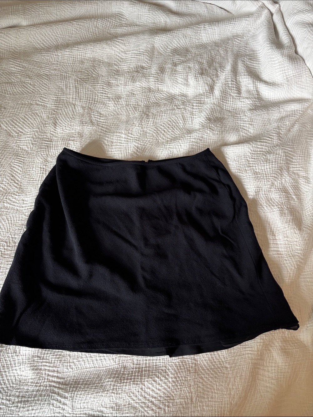 Anne Klein Black Circle Skirt